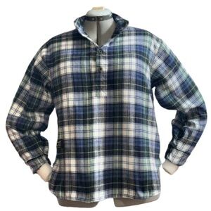 Vermont Flannel Co. Cambell Henley Flannel Shirt Sz X small